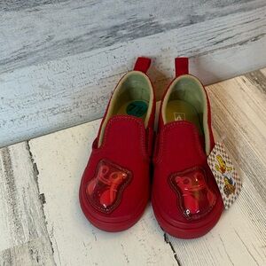 Haribo Red Gummy Bear Vans Toddler Size 7 1/2 NEW